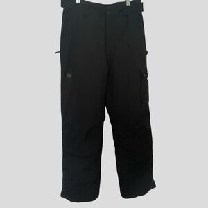 MEC Youth Black Waterproof Insulated Outdoor Active Snow/Ski Pants-Sz-14 Youth